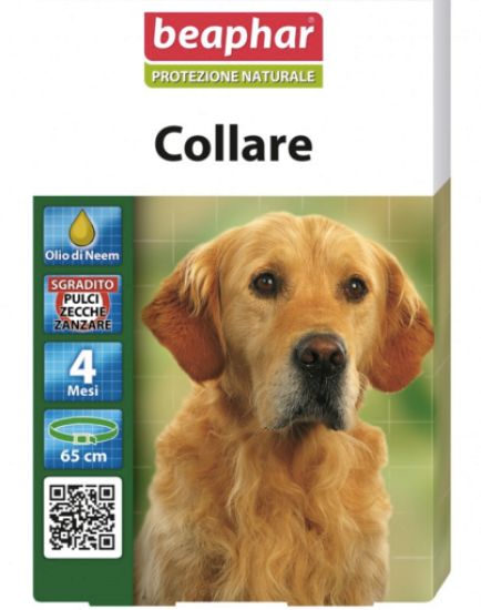 Immagine di NON PUBBLICATO BEAPHAR COLLARE CANE GRANDE OLIO DI NEEM (< 65 CM)