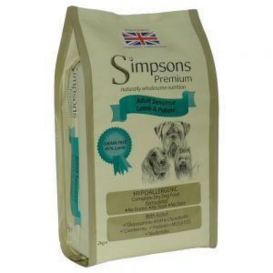 Immagine di SIMPSONS SENSITIVE ADULT AGNELLO & PATATE 2 KG