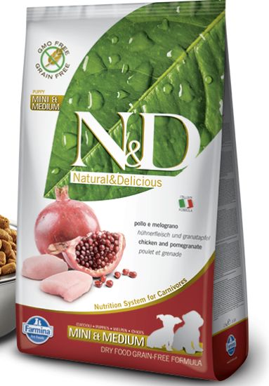 Immagine di Farmina ND GRAIN FREE MEDIUM PUPPY Pollo Melograno