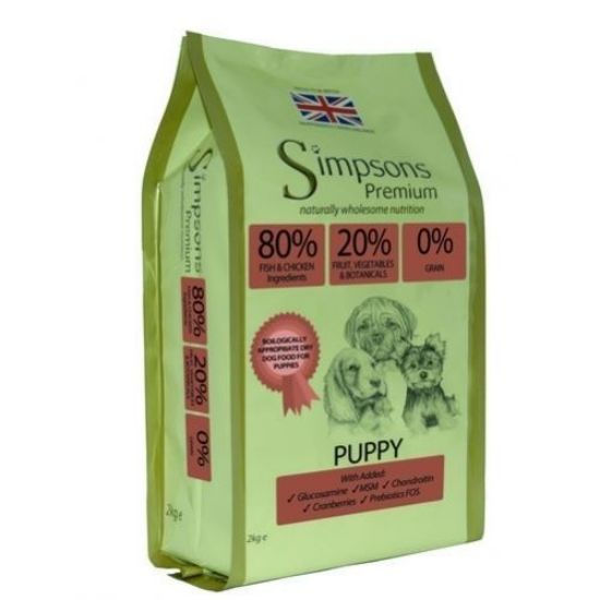 Immagine di Simpsons Premium 80/20 Puppy PESCE POLLO 2 KG