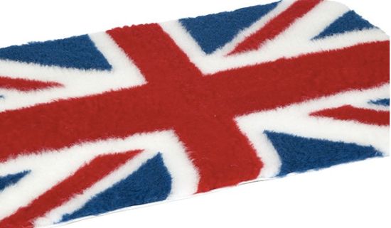 Immagine di NON PUBBLICATO Cuscino tappeto relax VETBED UNION JACK tg. 150X100 CM