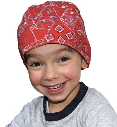 Immagine di BANDANA REFRIGERANTE BAMBINI ROSSO RED WESTERN AQUACOOLKEEPER