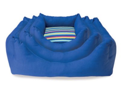 Immagine di CUSCINO RELAX CON STRISCE BLU 50 cm