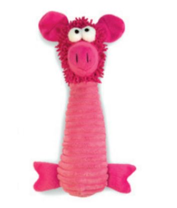 Immagine di GIOCO PELUCHES ANIMALETTO ROSA CON SONORO 28CM