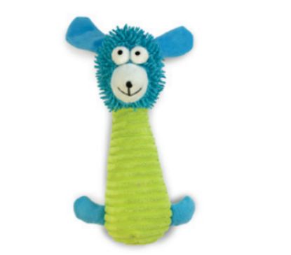 Immagine di GIOCO PELUCHES ANIMALETTO VERDE E AZZURRO CON SONORO 28CM