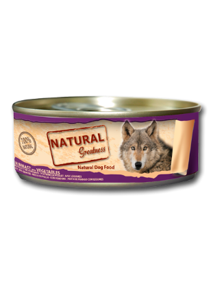 Immagine di NATURAL GREATNESS Umido CANE PETTO DI POLLO CON VERDURE 156 gr NL