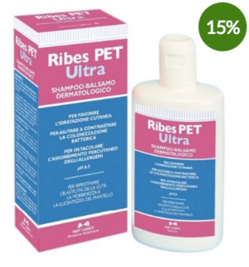 200 ML RIBES PET ULTRA SHAMPOO BALSAMO