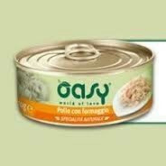 Immagine di Oasy Wet CAT ONE GATTO Lattina UMIDO da 150 GR Pollo con formaggio