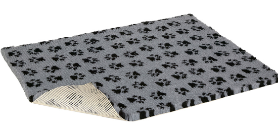 Immagine di Cuscino tappeto relax Grey Paws VETBED DESIGN GRIGIOtg.M 100x75