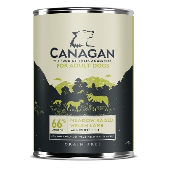 Immagine di CANAGAN GRAIN FREE UMIDO CANE AGNELLO E PESCE BIANCO 395gr