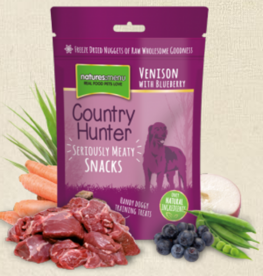 Immagine di NATURES:MENU COUNTRY HUNTER AL CERVO CON MIRTILLI DA 50gr