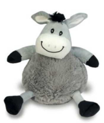 Immagine di GIOCO PELUCHES ASINO GRIGIO CON SONORO 25 CM 