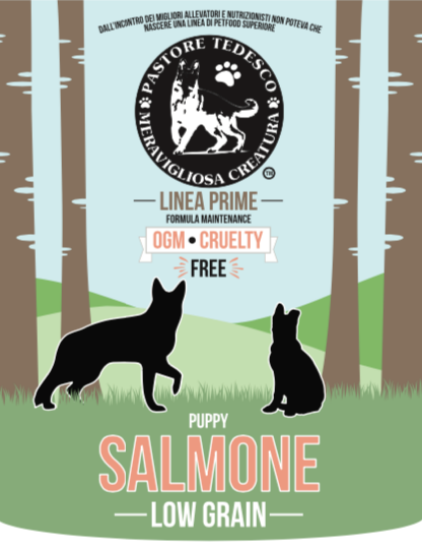 Immagine di PT MERAVIGLIOSA CREATURA LINEA PRIME PESCE SALMONE PATATE PUPPY PACCO 20 KG