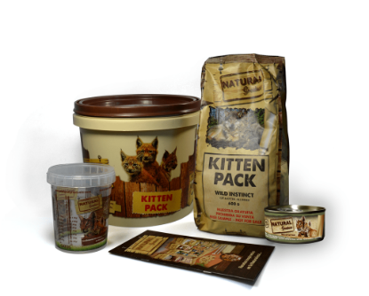 Immagine di Kitten Pack - Natural Greatness - Starter Kit Cuccioli Gatto - non destinato alla vendita (il prezzo si riferisce solo al confezionamento ed alla spedizione)