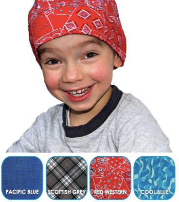 Immagine di BANDANA REFRIGERANTE BAMBINI COOL BLU AQUACOOLKEEPER