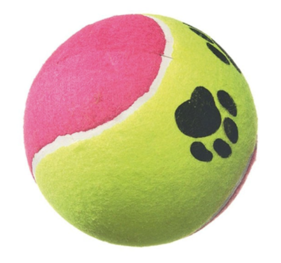 Immagine di GIOCO CANE PALLA TENNIS GIGANTE MAXI 15 CM DIAMETRO