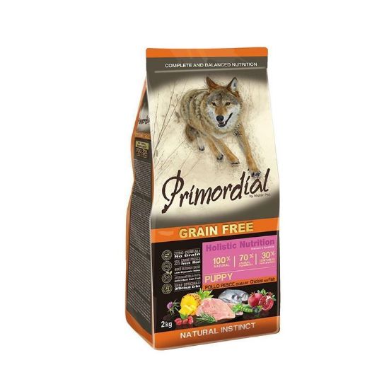 Immagine di OUTLET DANNEGGIATO Primordial Puppy Pollo Pesce Grain Free 12 kg