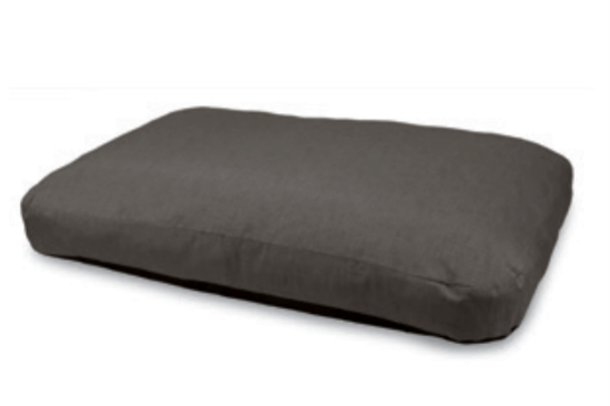 Immagine di CUSCINO MATERASSO GRIGIO SCURO SFODERABILE lunghezza 120 cm x 80 CM x 20 cm Altezza