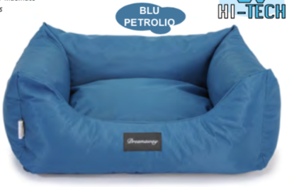 fabotex DIVANETTO CUSCINO Mod. DREAMAWAY BOSTON BLU PETROLIO Dimensioni 100 X 80 X 25 Cm