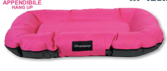 CUSCINO MATERASSO Mod. DREAMAWAY BOSTON FUCSIA Dimensioni 120 X 90 X 16 Cm