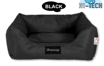 DIVANETTO CUSCINO Mod. DREAMAWAY BOSTON SOFA NERO Dimensioni 100 X 80 X 25 Cm