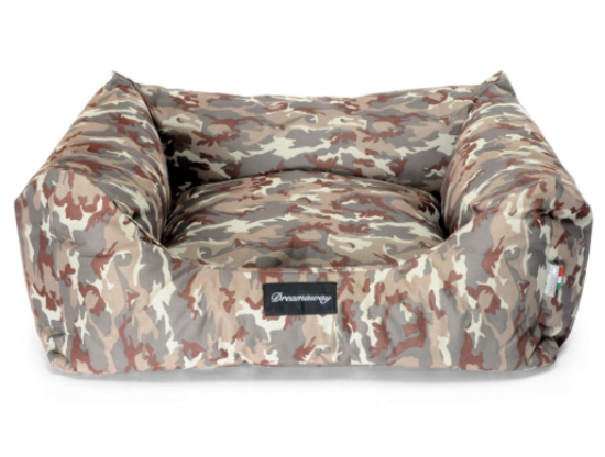 DIVANETTO CUSCINO Mod. DREAMAWAY BOSTON SOFA CAMOUFLAGE Dimensioni 100 X 80 X 25 Cm