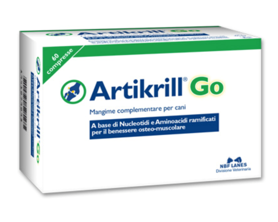 ARTIKRILL GO 60 COMPRESSE PER BENESSERE OSTEOARTRITE NBF LANES 