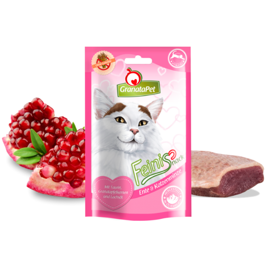 GRANATAPET SNACK GATTO ANATRA ERBA GATTA 50 GR
