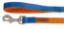 GUINZAGLIO CAMON ARANCIO/BLU DoublePremium LUNGHEZZA 120 CM