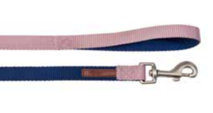 GUINZAGLIO CAMON ROSA/BLU DoublePremium LUNGHEZZA 120 CM