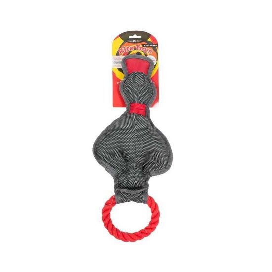 GIOCO BITE Toy X-Strong ANATRA CON CORDA 43 cm