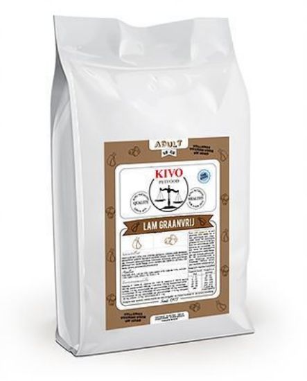 KIVO PRESSATO A FREDDO ADULT AGNELLO GRAIN FREE 15 kg 