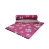 Cuscino tappeto relax VETFLEECE ROSA E BIANCO tg.M 100X75 cm antiscivolo cani gatti - simil VETBED