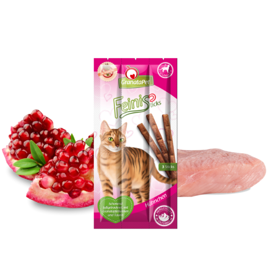 GRANATAPET SNACK GATTO feinsticks 3 pz al POLLO