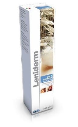 LENIDERM SPUMA 200 ML al latte di avena