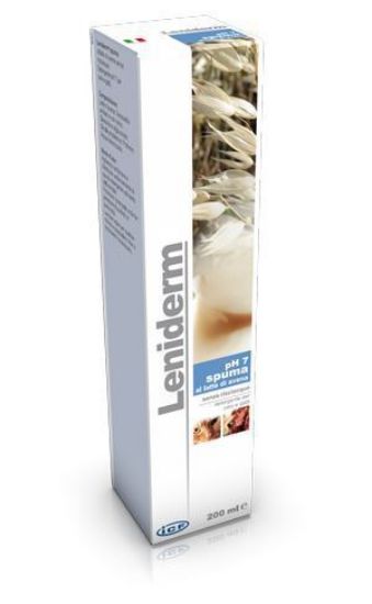 LENIDERM SPUMA 200 ML al latte di avena