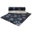 Cuscino tappeto relax VETFLEECE ANTRACITE E GRIGIO tg.M 100X75 cm antiscivolo cani gatti - simil VETBED