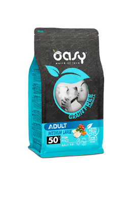 OASY PESCE PATATE ADULTO GRAIN FREE 2,5 KG