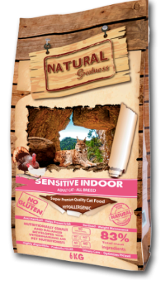 Immagine di CAMPIONE PROVA GATTO NATURAL GREATNESS SENSITIVE INDOOR 100 G