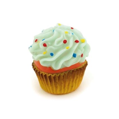 GIOCO IN VINILE GOMMOSO A FORMA DI CUPCAKE 7 cm