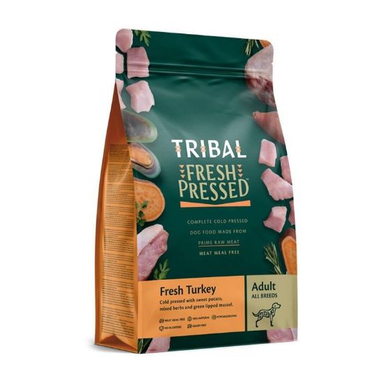  TRIBAL TLC TACCHINO ADULTO 12 KG PRESSATO A FREDDO GRAIN FRE