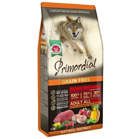 PRIMORDIAL ADULT BUFALO E SGOMBRO GRAIN FREE 2 kg 