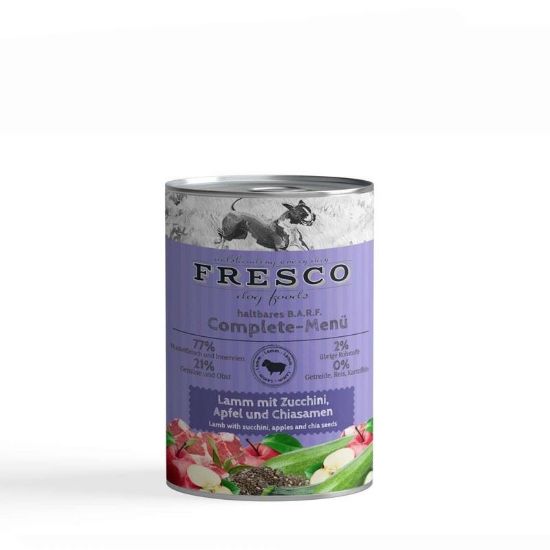 FRESCO UMIDO CANE AGNELLO ZUCCHINE MELA 
