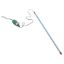 GIOCO GATTO TOPOLINO AZZURRO LEGATO AL BASTONCINO 50 cm