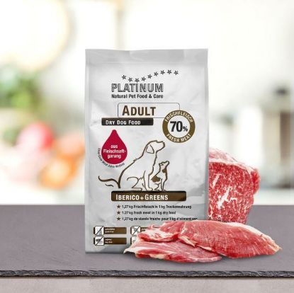 PLATINUM NATURAL SEMIUMIDO MAIALE IBERICO & GREENS Grain Free 1,5 KG