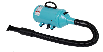 SOFFIATORE CANI 2800W AZZURRO CONTROLLO velocità e temp con leve