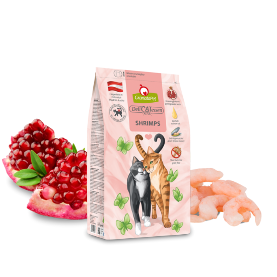 GRANATAPET GATTO GAMBERETTI con TACCHINO GRAIN FREE 1,8 kg