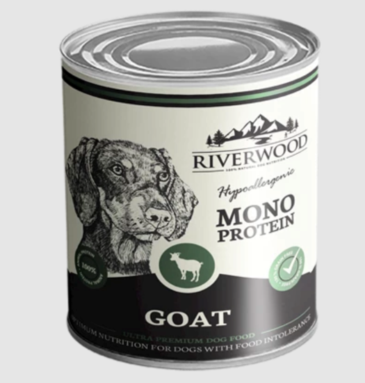 RIVERWOOD UMIDO CANE CAPRA MONOPROTEICO 400 gr Completo