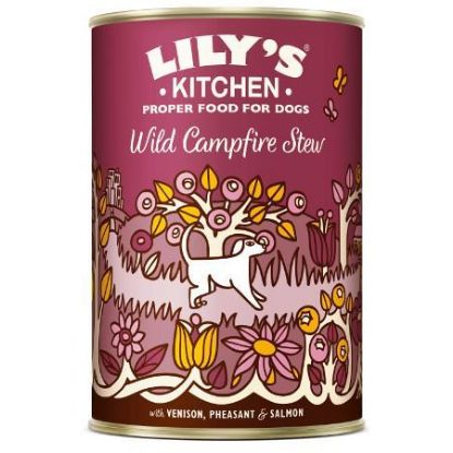 LILY'S KITCHEN Lattina Umido SPEZZATINO SELVATICO 400 gr