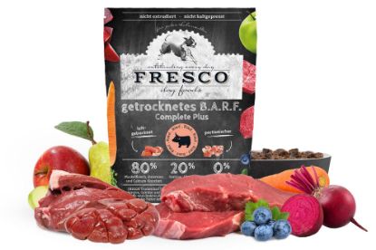 FRESCO CIBO BARF LIOFILIZZATA SECCO COMPLETE PLUS MANZO  2,5 KG